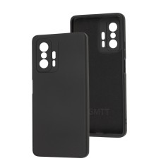 Чохол Xiaomi 11T / 11T Pro SMTT Full camera замша чорний