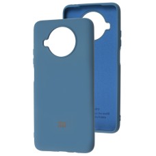 Чохол для Xiaomi Mi 10T Lite Silicone Full синій / navy blue