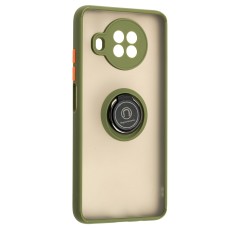 Чохол для Xiaomi Mi 10T Lite LikGus Edging Ring зелений
