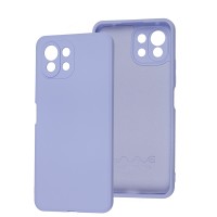 Чохол для Xiaomi Mi 11 Lite Wave colorful фіолетовий / light purple