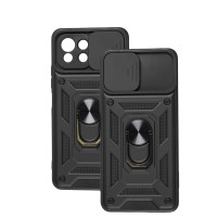 Чохол для Xiaomi Mi 11 Lite Serge Ring Armor ударостійкий чорний