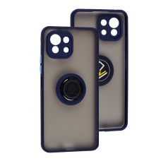 Чохол для Xiaomi Mi 11 Lite LikGus Edging Ring синій