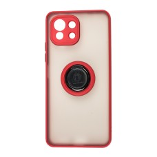 Чохол для Xiaomi Mi 11 Lite LikGus Edging Ring червоний