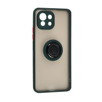 Чохол Xiaomi Mi 11 Lite LikGus Edging Ring оливковий
