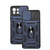Чохол для Xiaomi Mi 11 Lite Serge Ring Armor ударостійкий синій