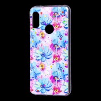 Чохол для Xiaomi Redmi 6 Pro / Mi A2 Lite Flowers Confetti "сині квіти"
