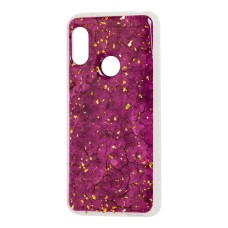 Чохол для Xiaomi Redmi 6 Pro / Mi A2 Lite Art confetti "мармур сливовий"