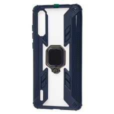 Чохол Xiaomi Mi A3 Pro / Mi CC9 Combo Ring ударостійкий з кільцем синій
