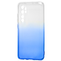 Чохол для Xiaomi Mi Note 10 Lite Gradient Design біло-блакитний