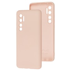 Чохол для Xiaomi Mi Note 10 Lite Wave colorful рожевий / pink sand