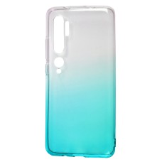 Чохол для Xiaomi Mi Note 10 / Mi CC9Pro Gradient Design біло-бірюзовий