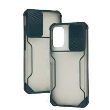 Чохол для Xiaomi Poco M3 Camshield matte ease зелений