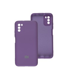 Чохол для Xiaomi Poco M3 Full camera lilac