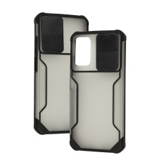Чохол для Xiaomi Poco M3 Camshield matte ease чорний