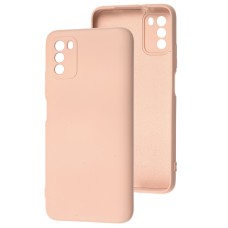 Чохол Xiaomi Poco M3 Wave colorful рожевий / pink sand