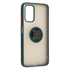 Чохол Xiaomi Poco M3 / Redmi 9T LikGus Edging Ring оливковий