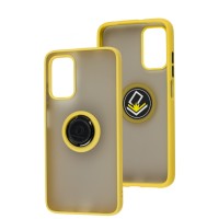 Чохол Xiaomi Poco M3 / Redmi 9T LikGus Edging Ring жовтий
