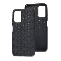 Чохол для Xiaomi Poco M3 / Redmi 9T Weaving чорний