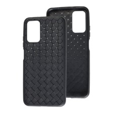 Чохол для Xiaomi Poco M3 / Redmi 9T Weaving чорний