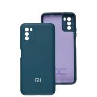 Чехол для Xiaomi Poco M3 Full camera синий / cosmos blue