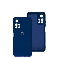 Чохол для Xiaomi Poco M4 Pro 5G / Note 11S 5G Silicone Full camera синій