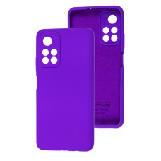 Чохол для Xiaomi Poco M4 Pro 5G / Note 11S 5G Wave Full dark purple