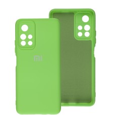Чохол Xiaomi Poco M4 Pro 5G / Note 11S 5G Silicone Full camera салатовий