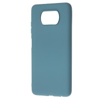 Чохол для Xiaomi Poco X3 Candy синій / powder blue