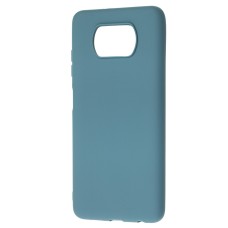 Чохол для Xiaomi Poco X3 Candy синій / powder blue