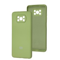 Чохол Xiaomi Poco X3 / X3 Pro Silicone Full camera pistachio