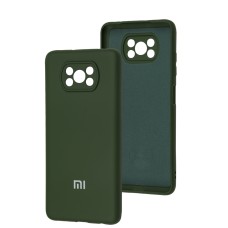 Чохол Xiaomi Poco X3 / X3 Pro Silicone Full camera dark green