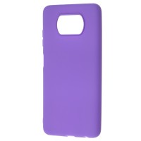 Чохол для Xiaomi Poco X3 Candy бузковий