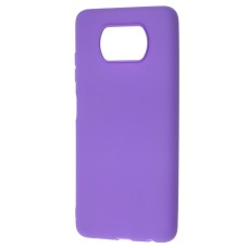 Чохол для Xiaomi Poco X3 Candy бузковий