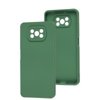 Чохол для Xiaomi Poco X3 Matte Lux зелений