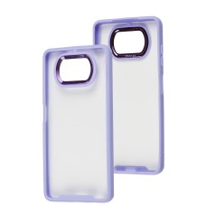 Чохол для Xiaomi Poco X3 Wave Just light purple