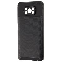 Чехол для Xiaomi Poco X3 Ultimate Carbon черный