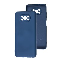 Чехол для Xiaomi Poco X3 Wave colorful blue