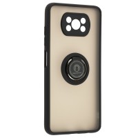 Чохол Xiaomi Poco X3 LikGus Edging Ring чорний