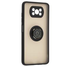 Чохол Xiaomi Poco X3 LikGus Edging Ring чорний