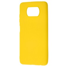 Чохол для Xiaomi Poco X3 Candy жовтий