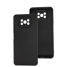 Чохол для Xiaomi Poco X3 Matte Lux чорний