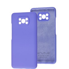 Чохол для Xiaomi Poco X3 Wave Full light purple