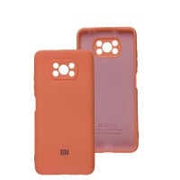 Чохол Xiaomi Poco X3 / X3 Pro Silicone Separate camera персиковий