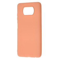 Чохол для Xiaomi Poco X3 Candy рожево-золотистий