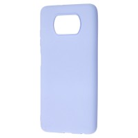 Чохол для Xiaomi Poco X3 Candy блакитний / lilac blue