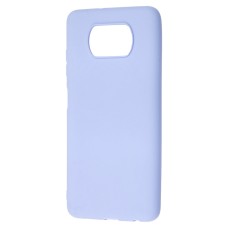 Чохол для Xiaomi Poco X3 Candy блакитний / lilac blue