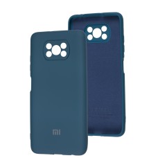 Чохол Xiaomi Poco X3 / X3 Pro Silicone Separate camera blue cobalt