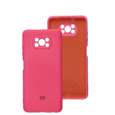 Чохол Xiaomi Poco X3 / X3 Pro Silicone Separate camera pink