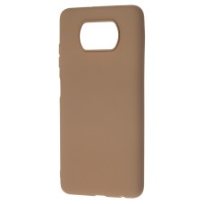 Чохол для Xiaomi Poco X3 Candy коричневий