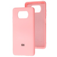 Чохол Xiaomi Poco X3 Silicone Full рожевий / pink